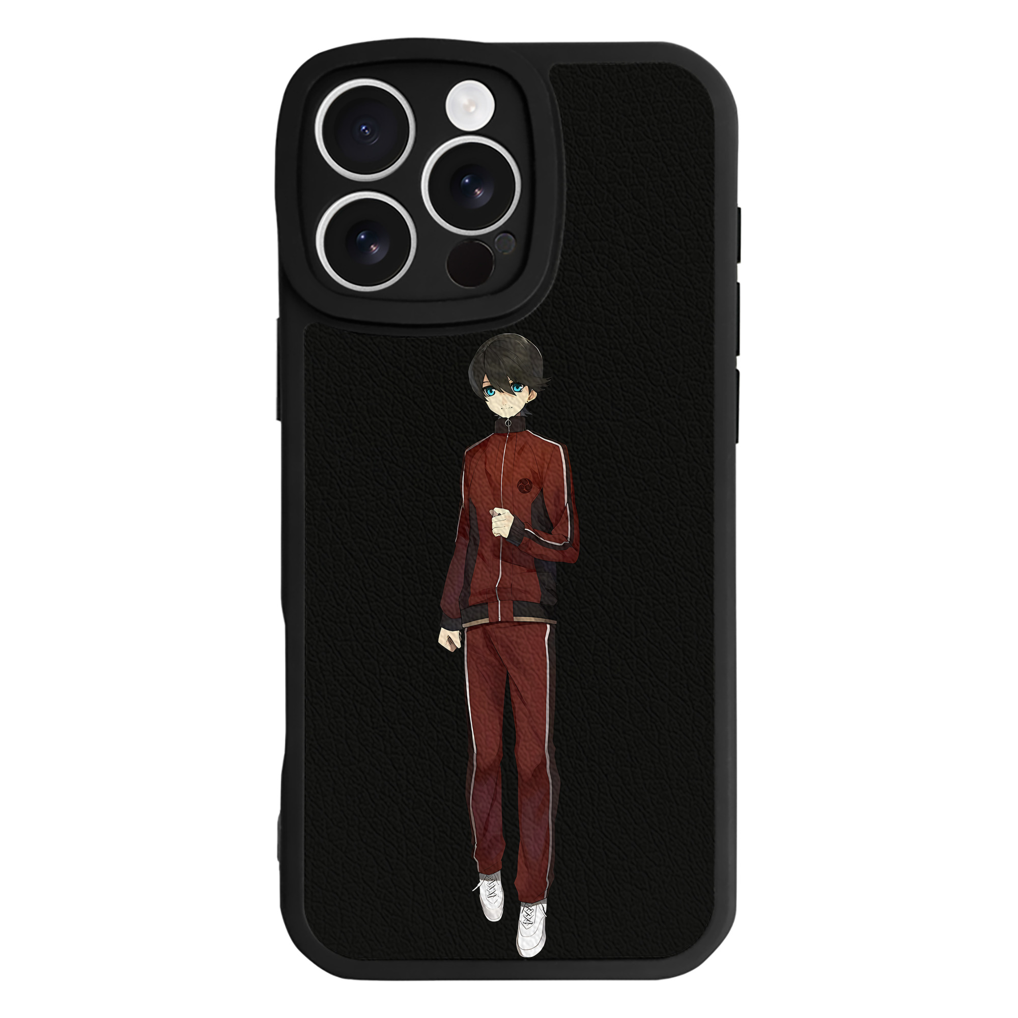 （画像用） 刀剣乱舞 Touken Ranbu 【iPhone 16シリーズ対応】シリコンスマホケース（レザー調） 材質：シリコン